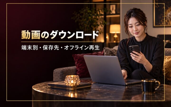 FANZA動画のダウンロード方法｜端末別・保存先・オフライン再生